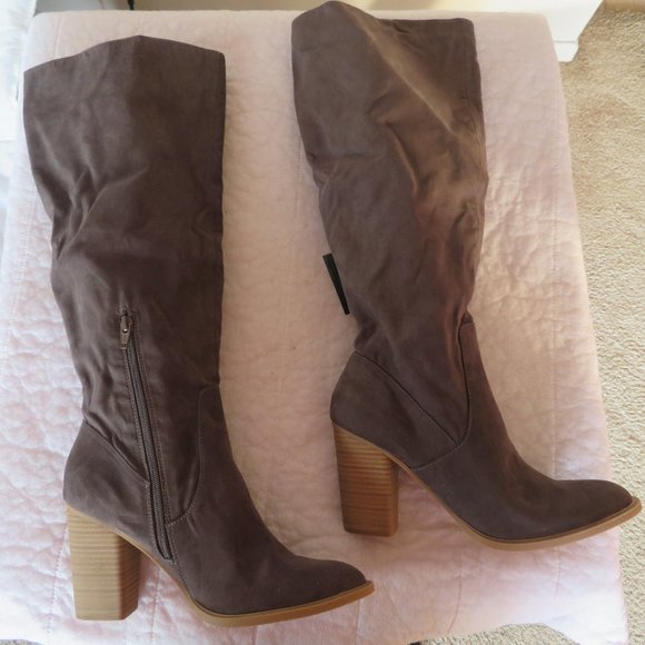 NWT DV Dolce Vita Gray/Afton Women's Boots - Picture 1 of 6
